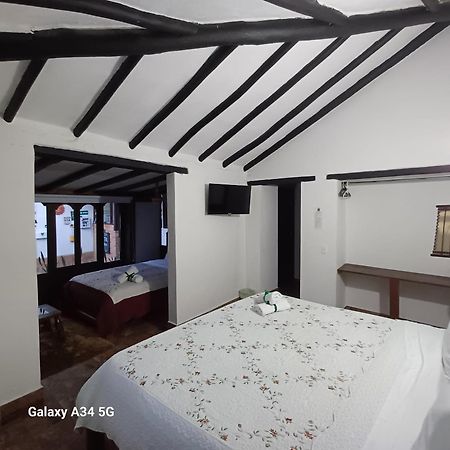 Hostal Rana Villa de Leyva Esterno foto