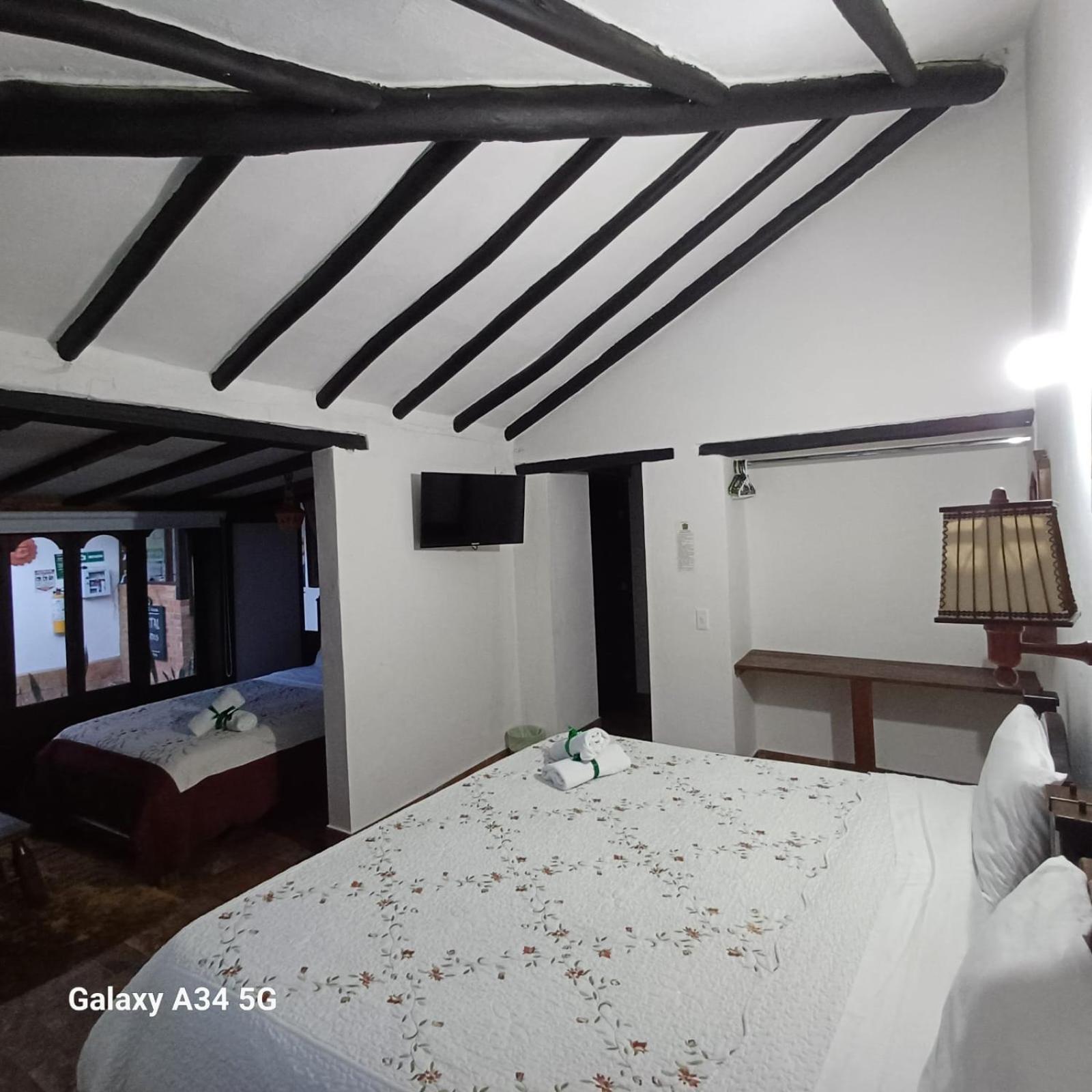 Hostal Rana Villa de Leyva Esterno foto